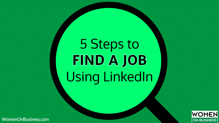 using linkedin to find a job