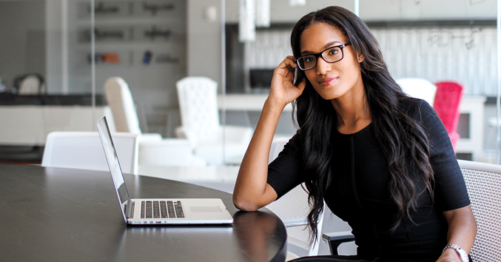 woman conference table - Women on Business