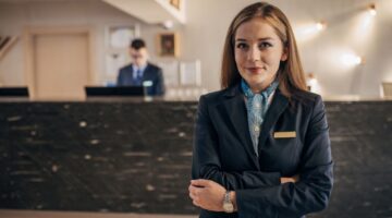 woman hospitality career